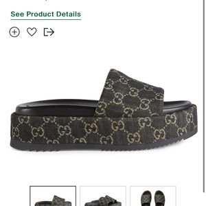 Gucci bag and shoes in perfect condition